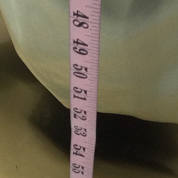 FORMAL PARTY SZ 12 L Green Satin Cow Lace Up Corset Draped Maxi Dress NEW B125 - Picture 4 of 8